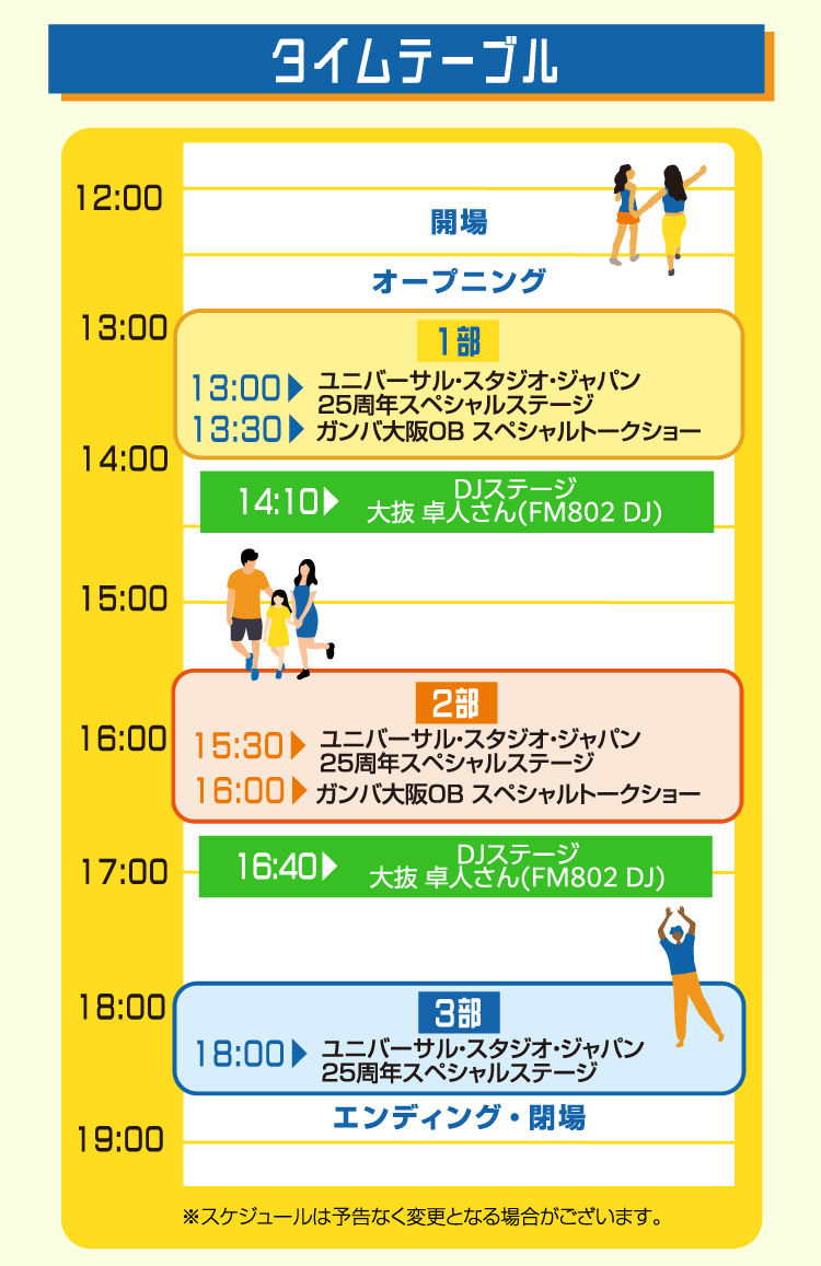 タイムテーブル