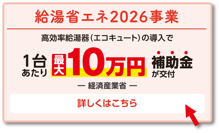 最大10万円補助金が交付